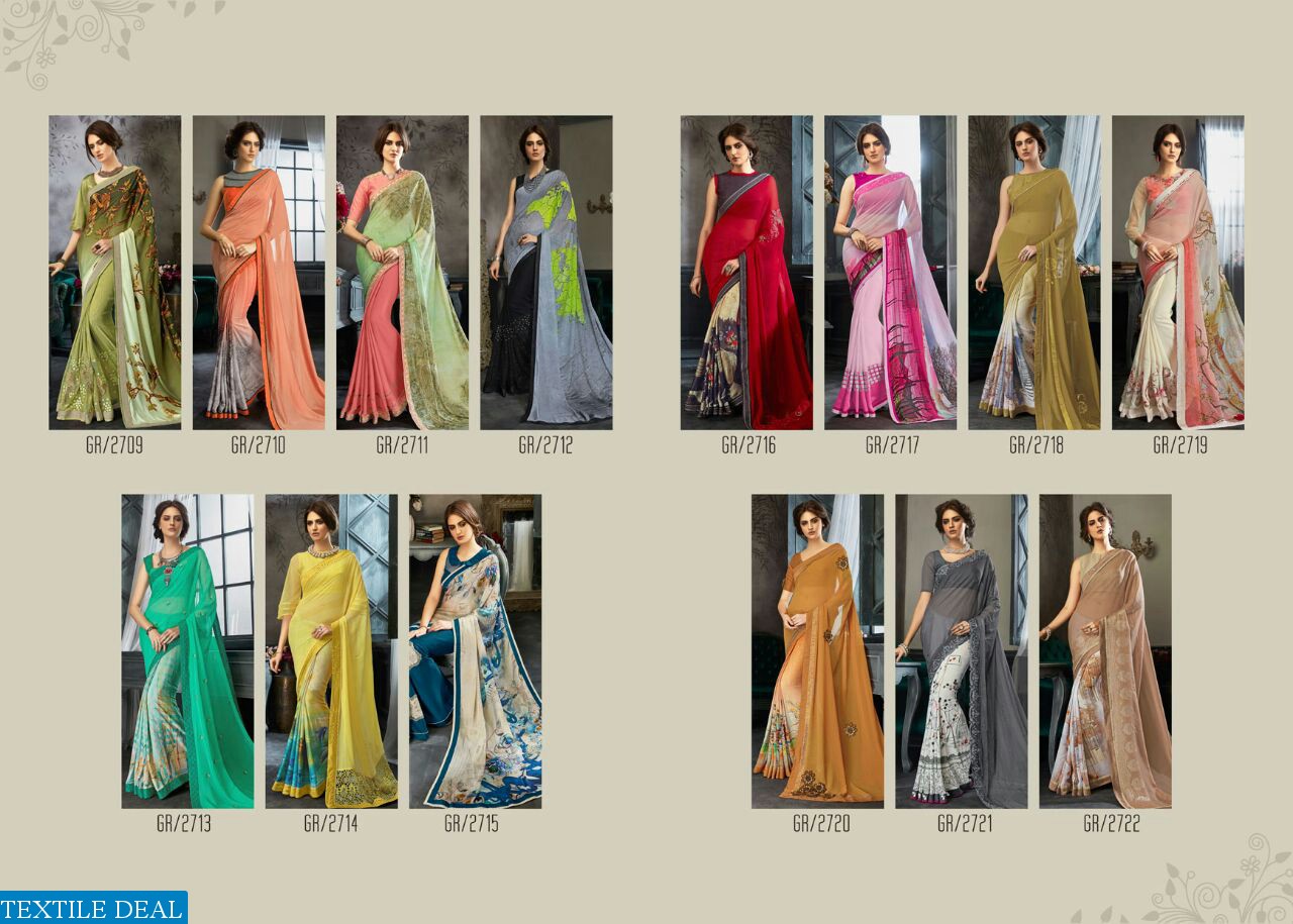 Tm Grace vol-7 Wholesale Fancy Ethnic Saree collection